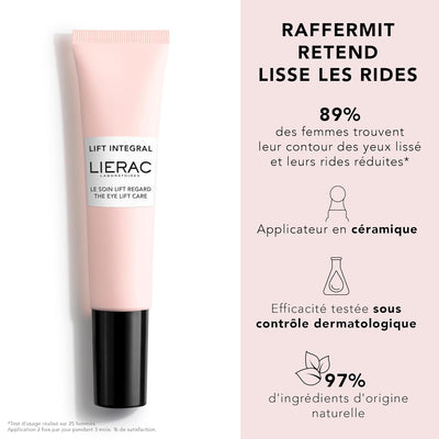 Lierac Lift Integral - Il Contorno Occhi Liftante Rassoda Distende Leviga, 15ml