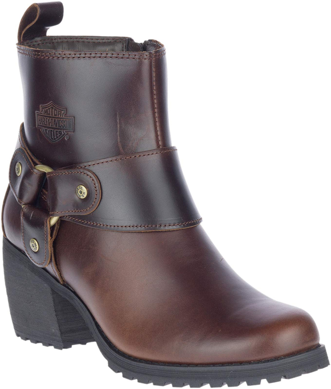 HARLEY-DAVIDSON Damen Lalanne GeschirrMotorradstiefel 41 EU Braun, 41 EU Braun
