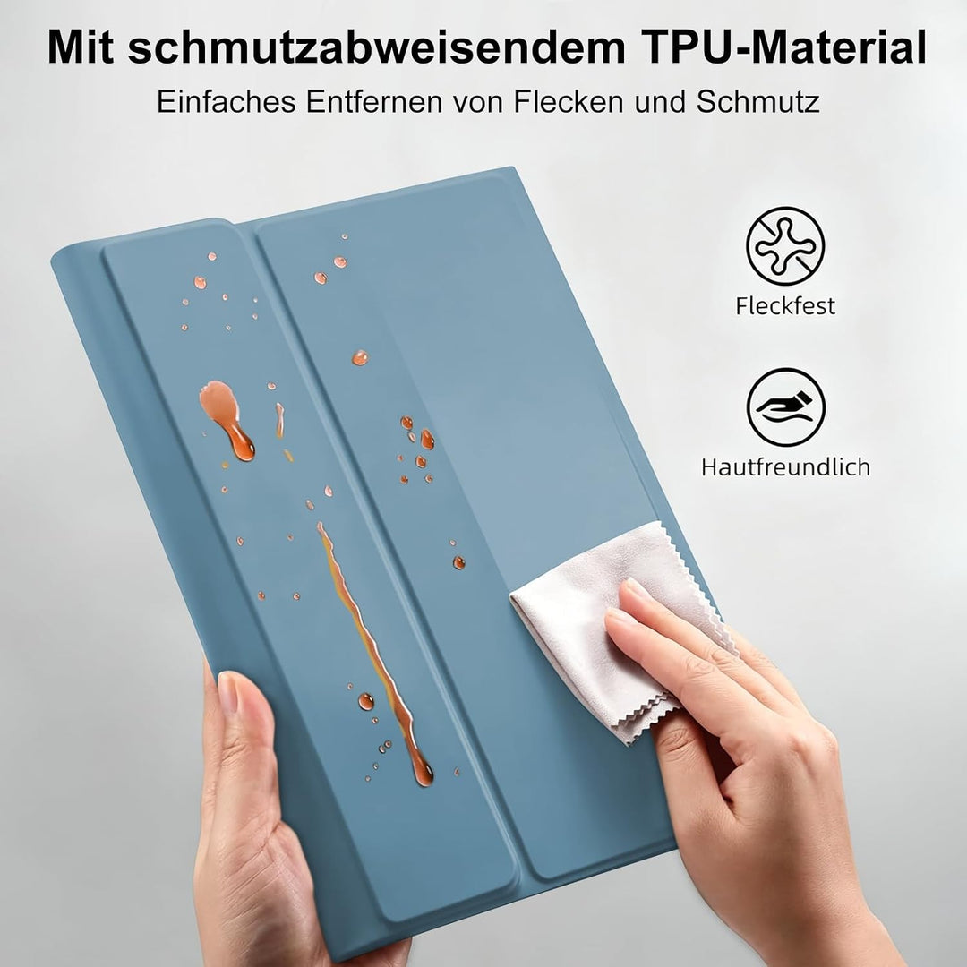 Hülle Tastatur für Lenovo Idea Tab Pro 12.7 Zoll 2025 (TB-373FU/TB-375FC) Smogblau Lenovo Idea Tab P