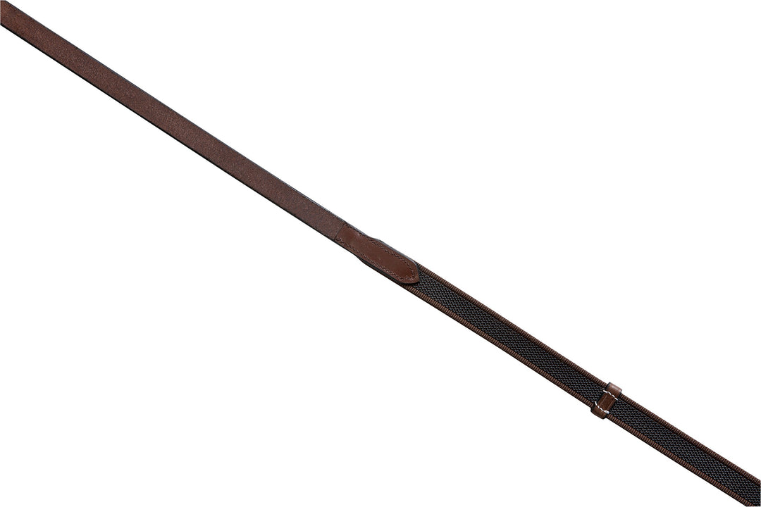 Eric Thomas 307130 Pro Supergrip-Zügel Einheitsgrösse Havana/brauner Griff, Einheitsgrösse Havana/br