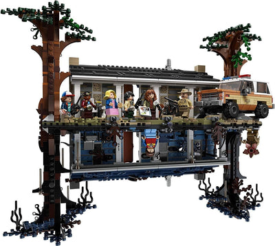 LEGO 75810 „Stranger Things - Die andere Seite“, Bausatz mit Wills House und 8 Minifiguren, Ab 16 Ja