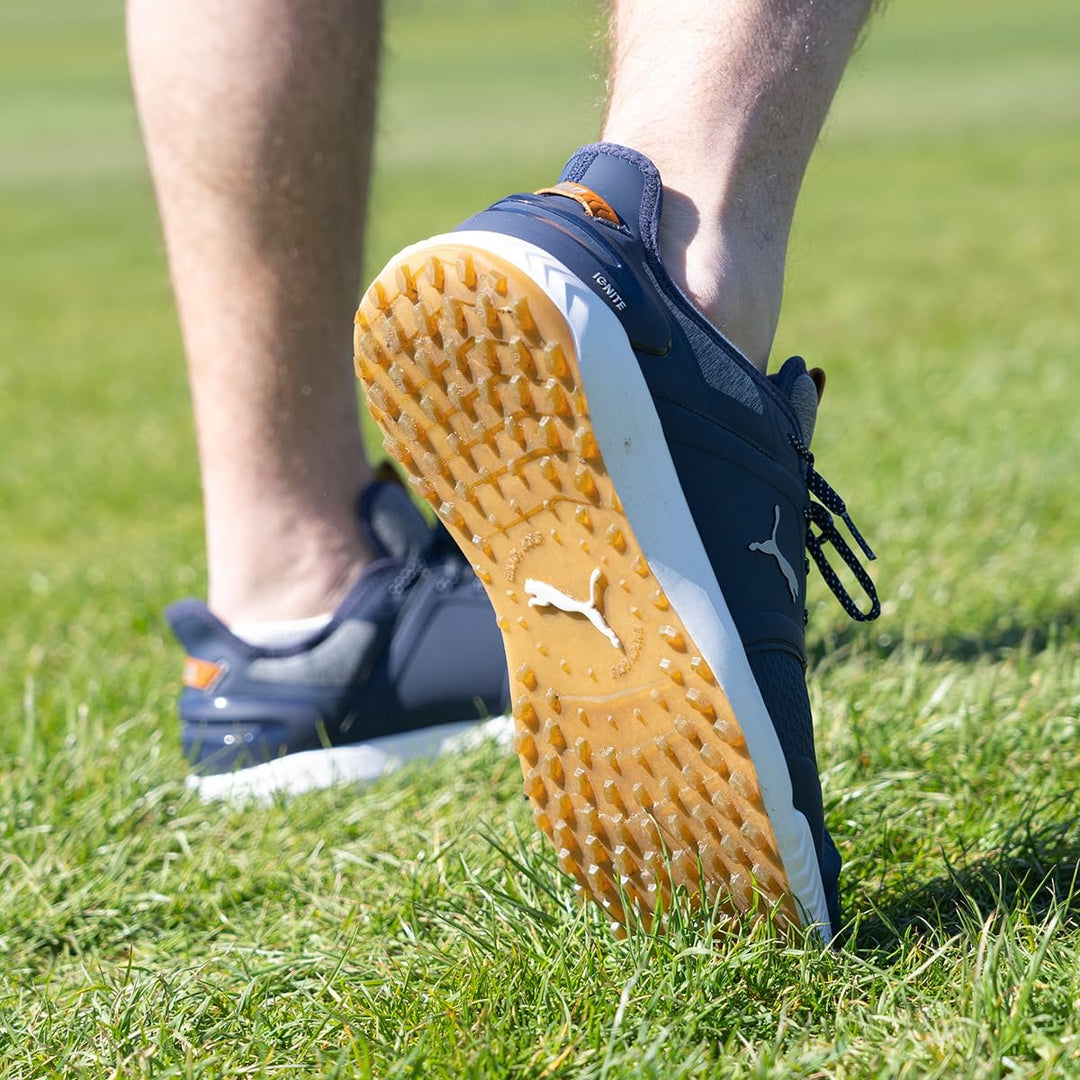 PUMA Herren Ignite Elevate Golfschuh 43 EU Quiet Shade Puma Silver, 43 EU Quiet Shade Puma Silver