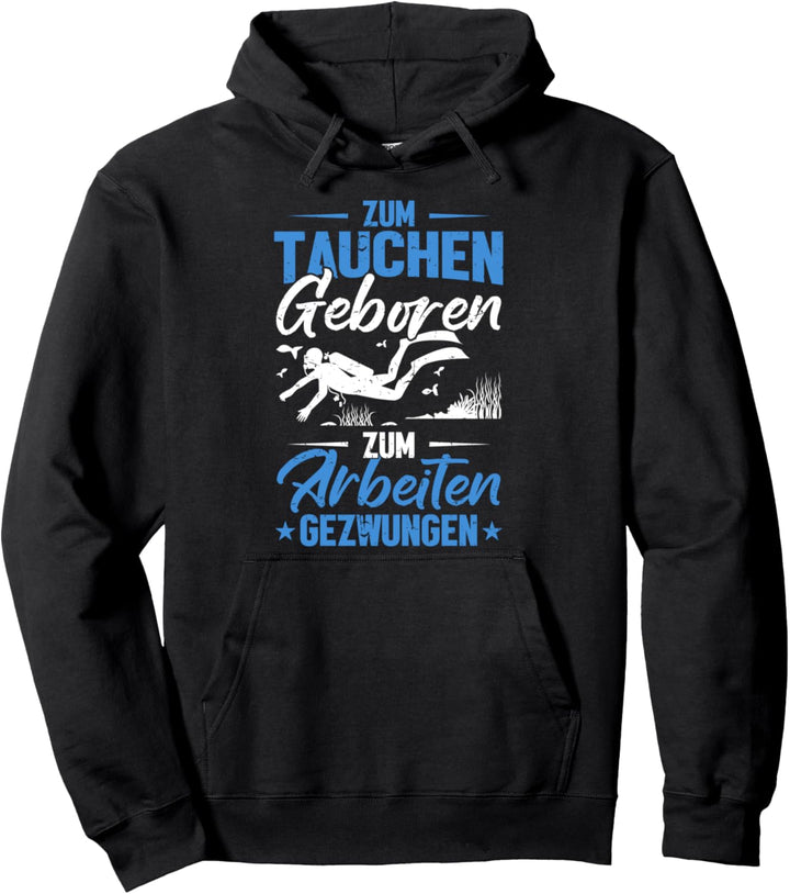 Tauch Spruch Scuba Diver Herr Der Meere Taucher Pullover Hoodie