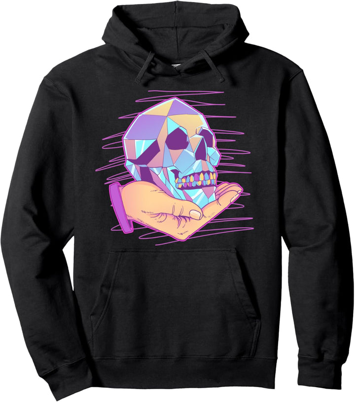 Kawaii Pastell Goth Kristalle Anime Pullover Hoodie