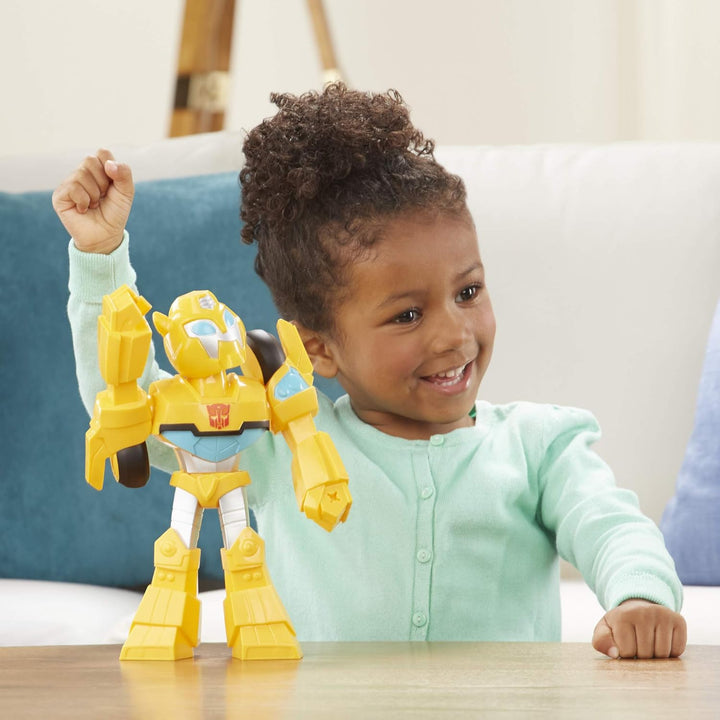 Transformers Playskool Heroes Rescue Bots Academy Mega Mighties Bumblebee Sammelfigur, 25,4 cm Robot