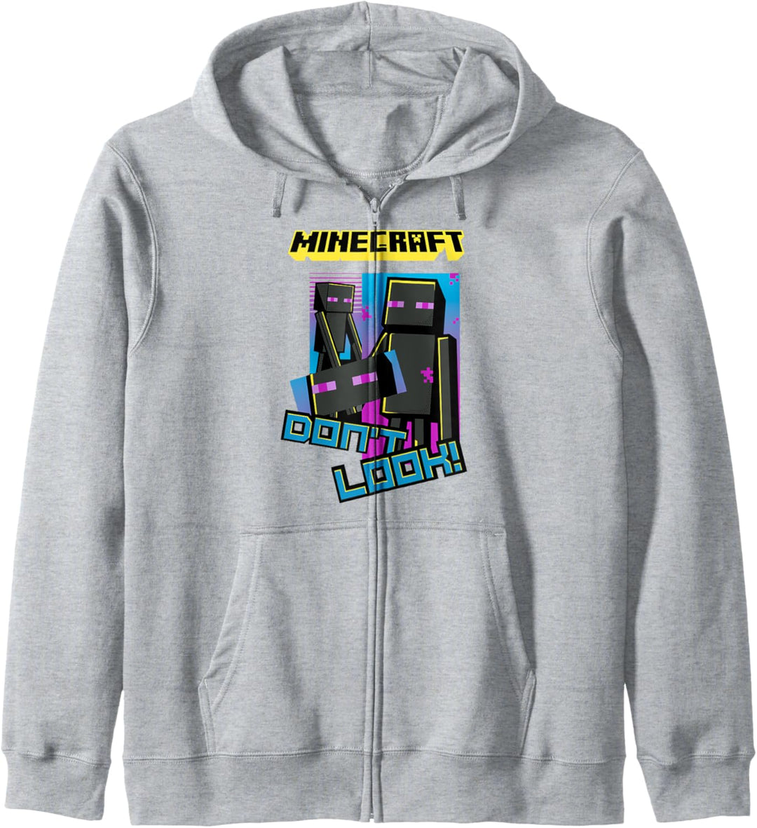 Minecraft Enderman Don't Look! Poster Kapuzenjacke