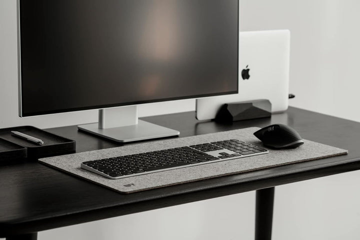 Oakywood Vertikaler Laptopständer, Naturholz, verstellbare Dockingstation, für Geräte bis zu 2 cm Di