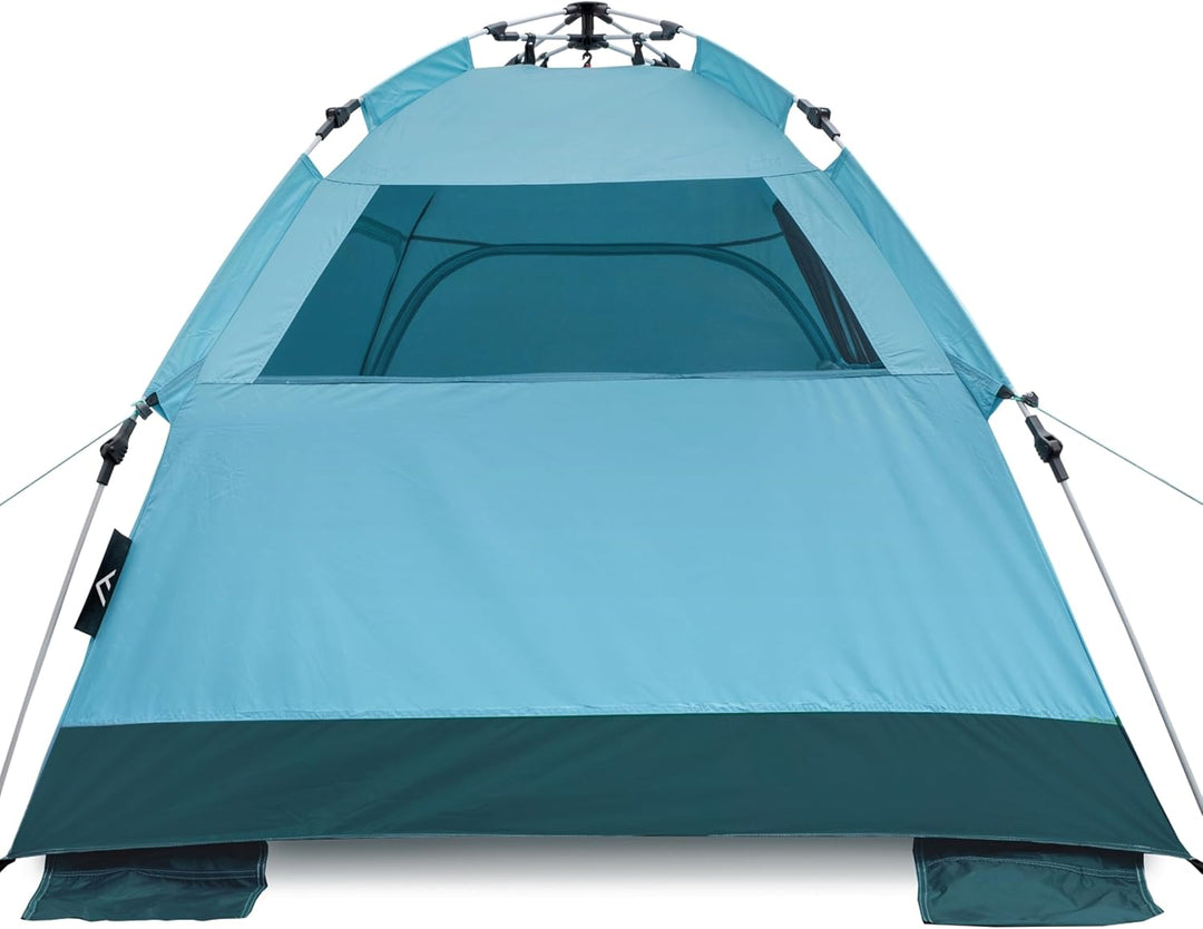 qeedo Quick Palm Strandmuschel mit UV-Schutz (UV80), kleines Packmass, schnell aufzubauender Sonnens