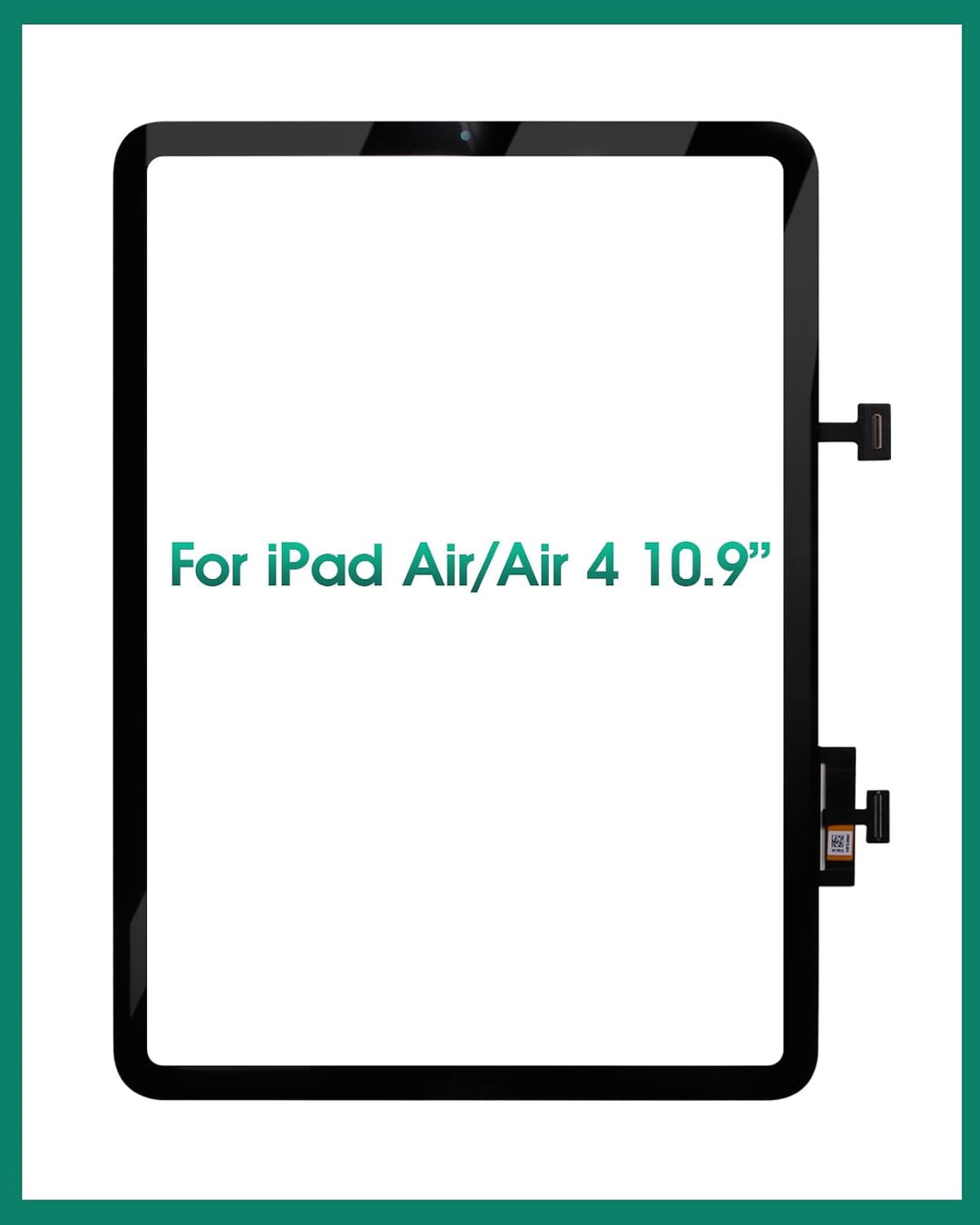 Bildschirm-Ersatz für iPad Air/Air 4 10.9 4. 4Gen A2324 A2072 A2316 27,7 cm Touchscreen-Digitizer-Pa