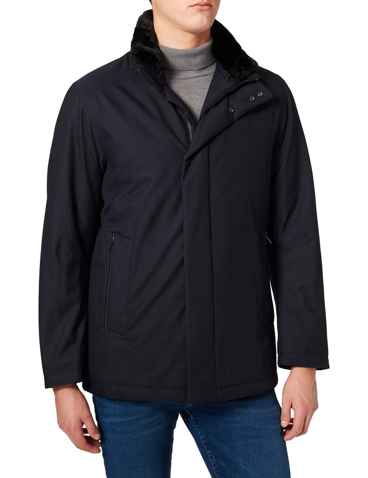 HECHTER PARIS Herren 50158 Jacke, dunkelblau, kurz