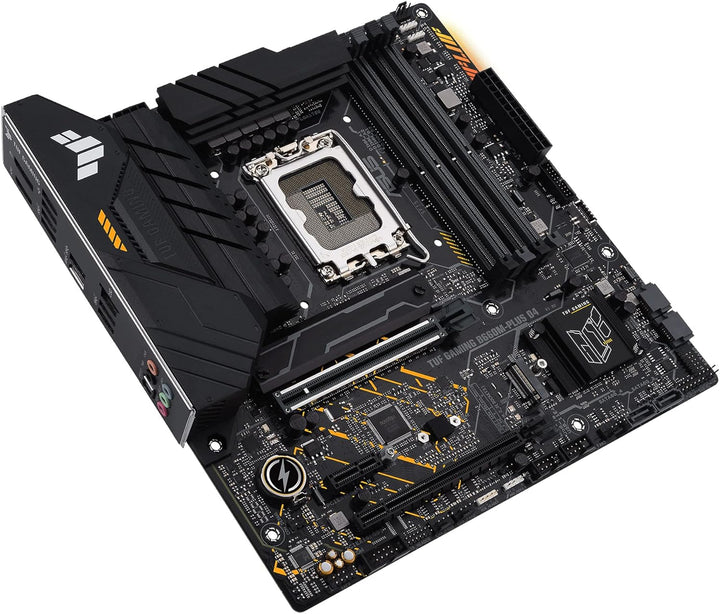 ASUS TUF GAMING B660M-PLUS D4 Mainboard Sockel Intel LGA 1700 (Intel B660, mATX, DDR4 Speicher, PCIe