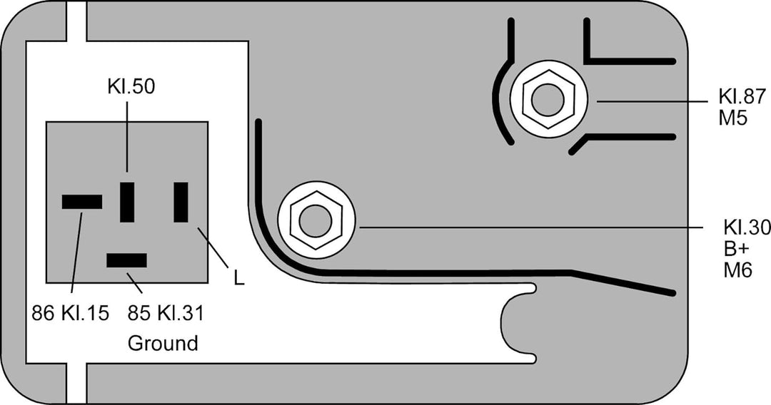 HELLA 4RV 008 188-091 Steuergerät, Glühzeit - 12V - 6-polig - Vorglühzeit: 8sec. - ohne externe Temp