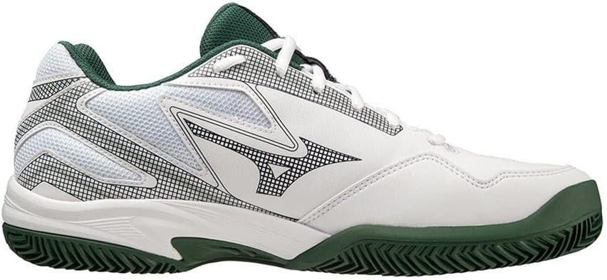 Mizuno Unisex Break Shot 4 Cc Tennisschuh 35.5 EU White Pineneedle Papyrus, 35.5 EU White Pineneedle