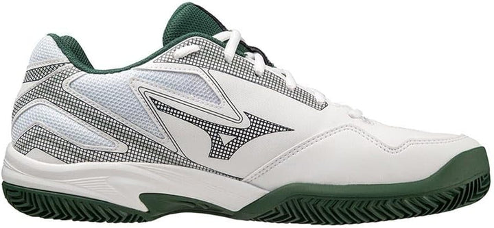 Mizuno Unisex Break Shot 4 Cc Tennisschuh 35.5 EU White Pineneedle Papyrus, 35.5 EU White Pineneedle