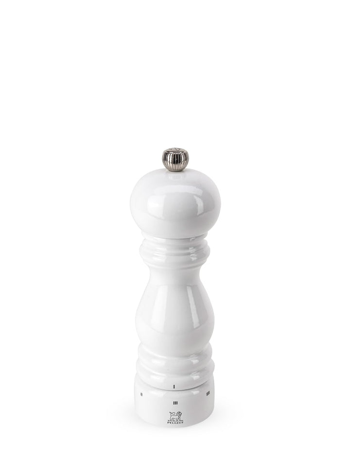Peugeot Paris Manuelle Pfeffermühle, Mahlgradeinstellung u'Select, Höhe: 18 cm, Holz, Weiss, 27803 P