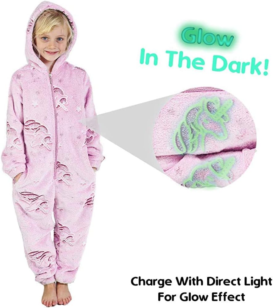 CityComfort Jumpsuit Kinder Einteiler Fleece Overall Onesie Kinder Mädchen Jungen 4-14 Jahre 11-12 J