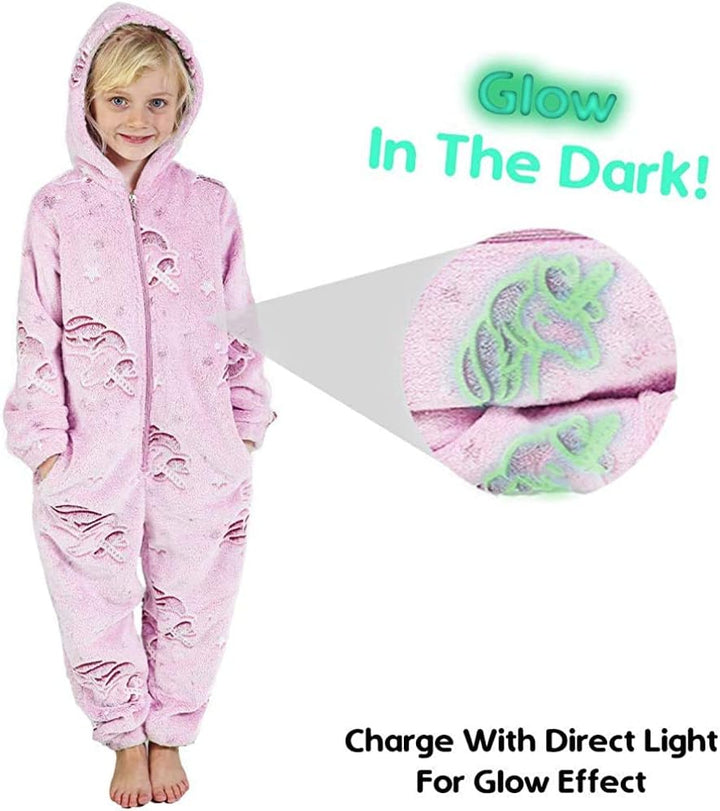 CityComfort Jumpsuit Kinder Einteiler Fleece Overall Onesie Kinder Mädchen Jungen 4-14 Jahre 11-12 J
