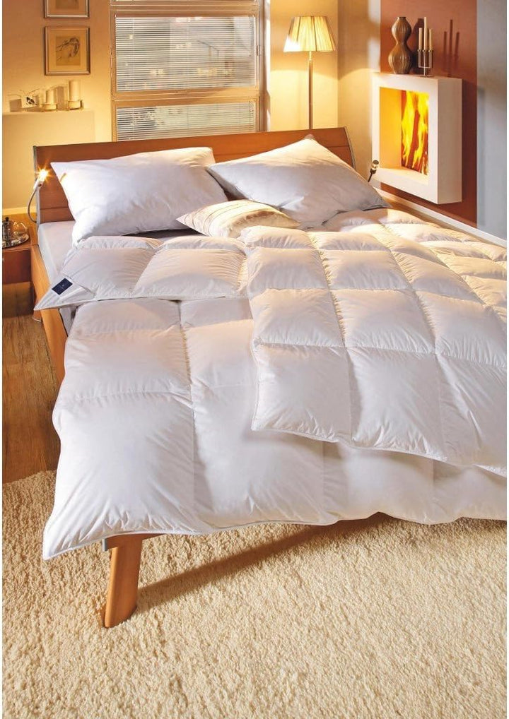 Billerbeck Kopfkissen E04 Gold Edition 15 mit Fester Stützkraft - 80 x 80 cm - für Allergiker geeign
