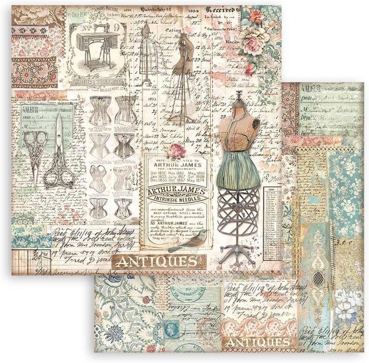 Stamperia - Scrapbook Paper Pad for Scrapbooking, Albums, Card Making, Bullet Journals, and More, Ac