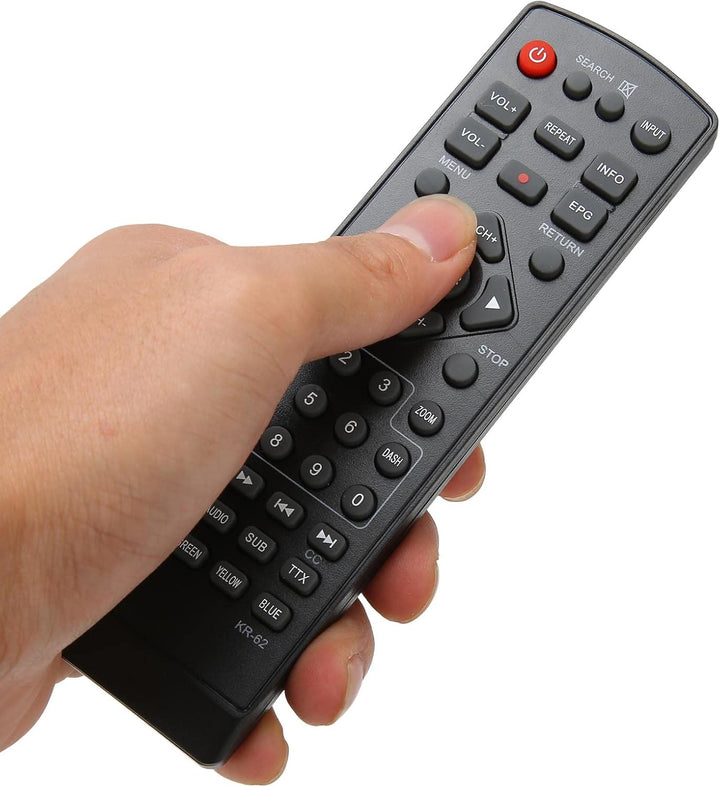 Tragbarer 16 Zoll Digitalfernseher, Auto Breitbild LED Fernseher mit Abnehmbaren Antennen, Unterstüt