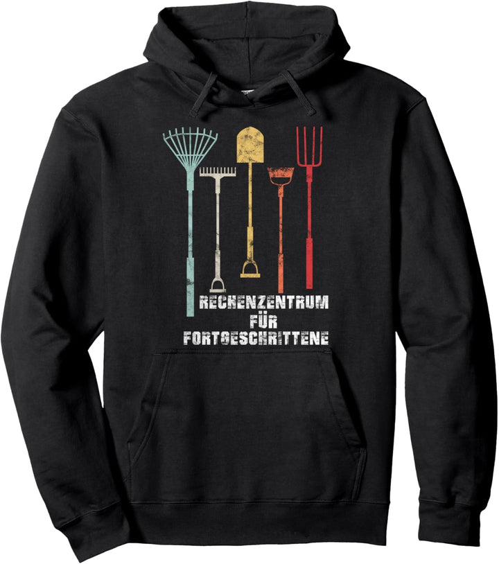 Rechenzentrum EDV Rechner Computer Vintage Itler Lustig Pullover Hoodie