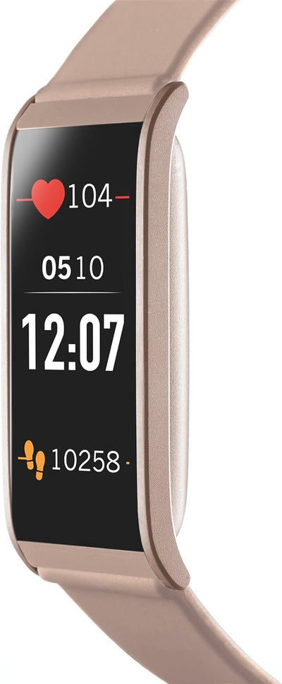 MyKronoz ZeFit4 HR Aktivitätstracker mit Herzfrequenzmonitor, Farbtouchscreen und smarten Benachrich