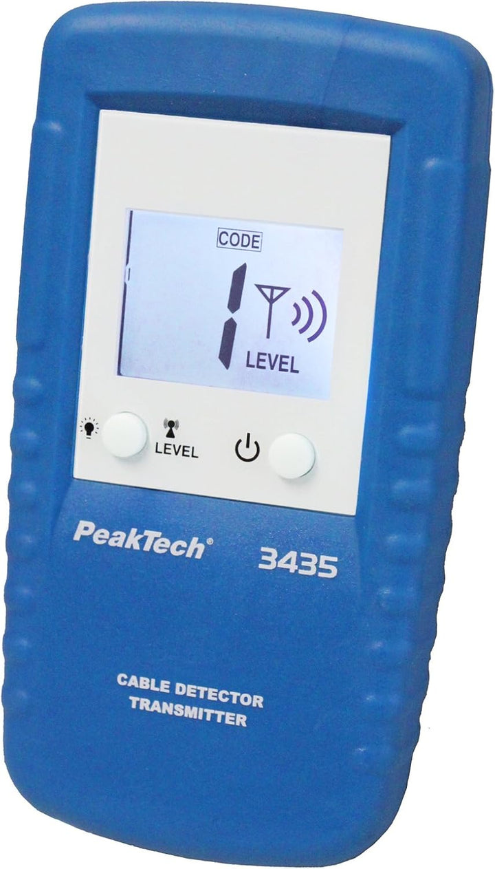 PeakTech Zusatzsender für 3435 Leitungssuchgerät - Leitungsfinder - Ortungsgerät - mit Spannungsmess
