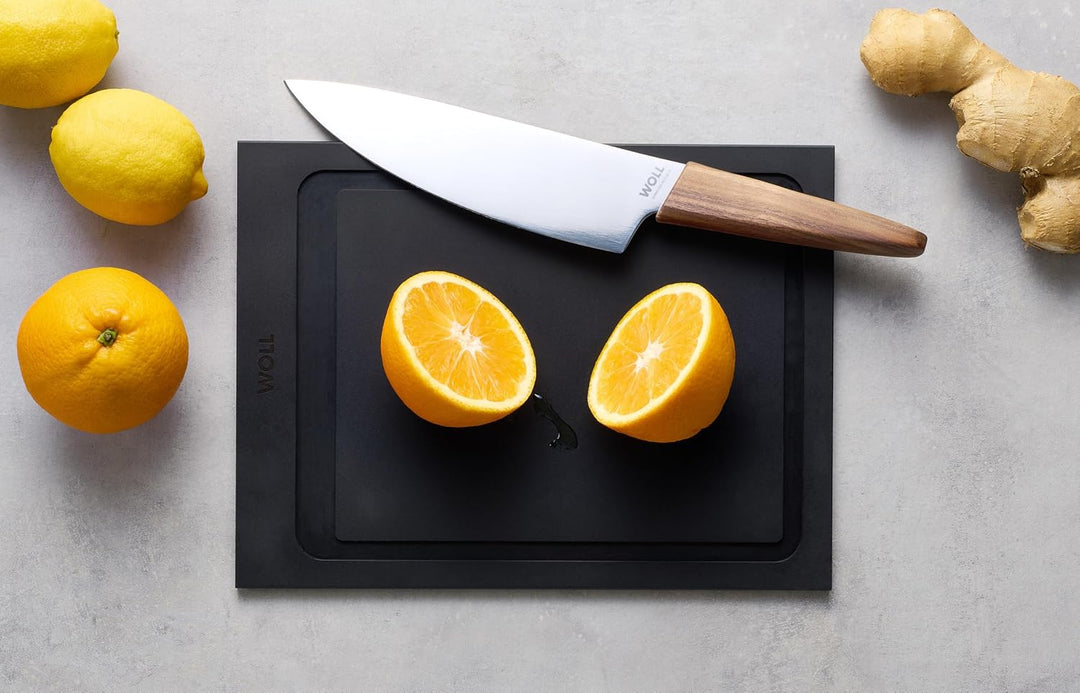 Woll Cut &amp; Serve Schneidebrett, 30 x 22 cm, 7 mm hoch, aus FSC-zertifiziertem Papierverbundstoff, BP