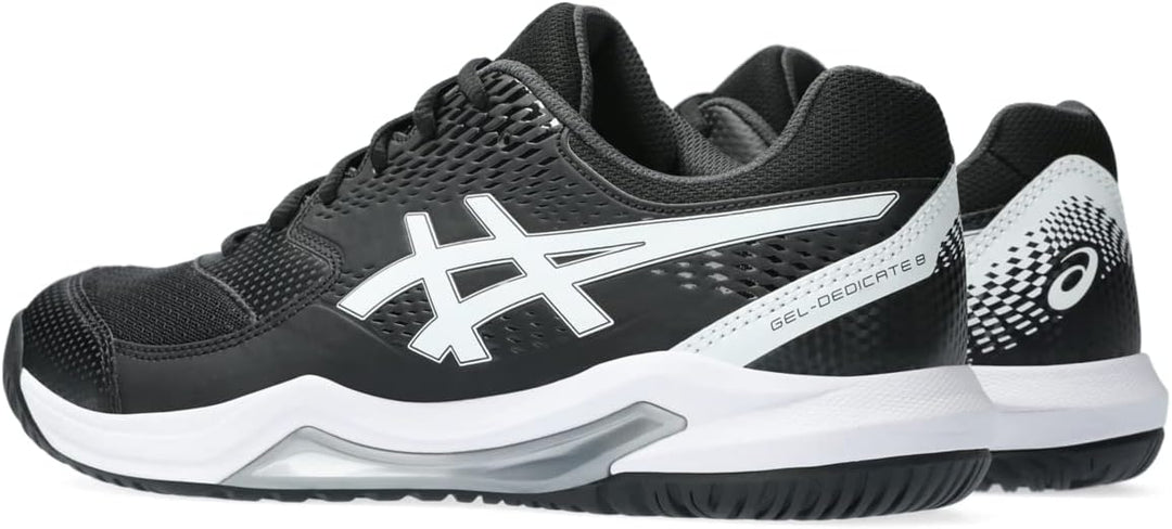 ASICS Dedicate 8 Mann Tennisschuhe Blau Weiss 39 EU Schwarz Weiss, 39 EU Schwarz Wei&#xDF;