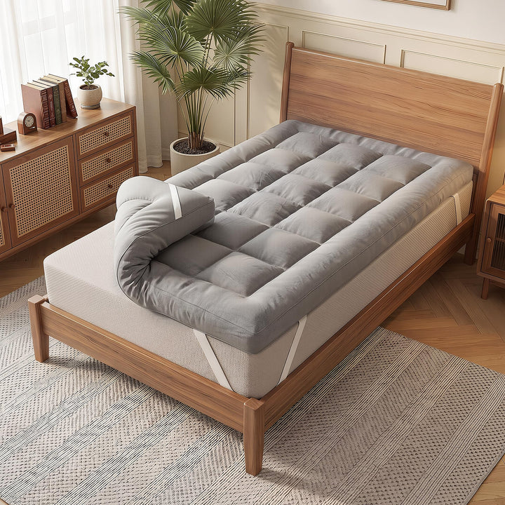 Wowttrelax Matratzenauflage 140 x 200 cm, Stärke 8 cm | Hoch atmungsaktiv, ohne lästigen Wärmestau E