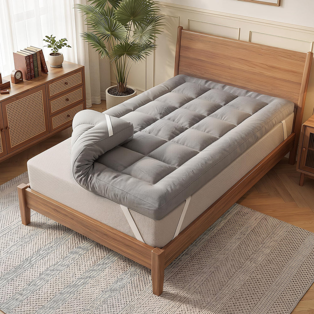 Wowttrelax Matratzenauflage 90 x 190 cm, Stärke 8 cm | Hoch atmungsaktiv, ohne lästigen Wärmestau Er