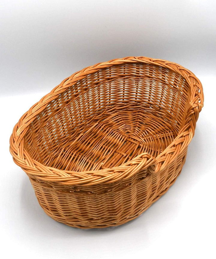 Katzenliege, Hundeliege, Katzenbett, Hundebett Haustier Sofa Liege Bett aus Weide K5-100-2 (BTH 45cm