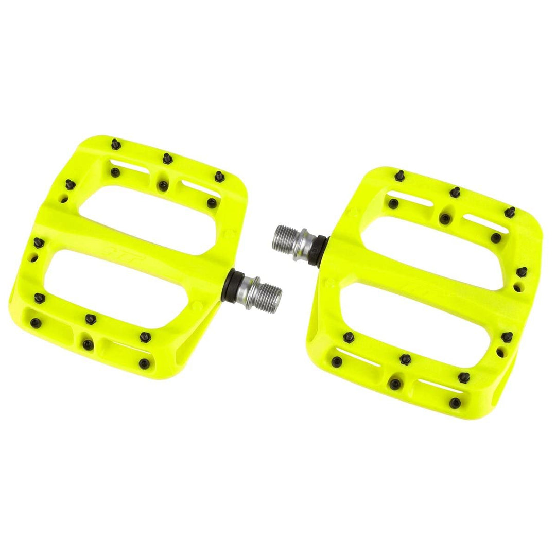 HT PA03A Nylon Flache Pedale Gelb, Gelb