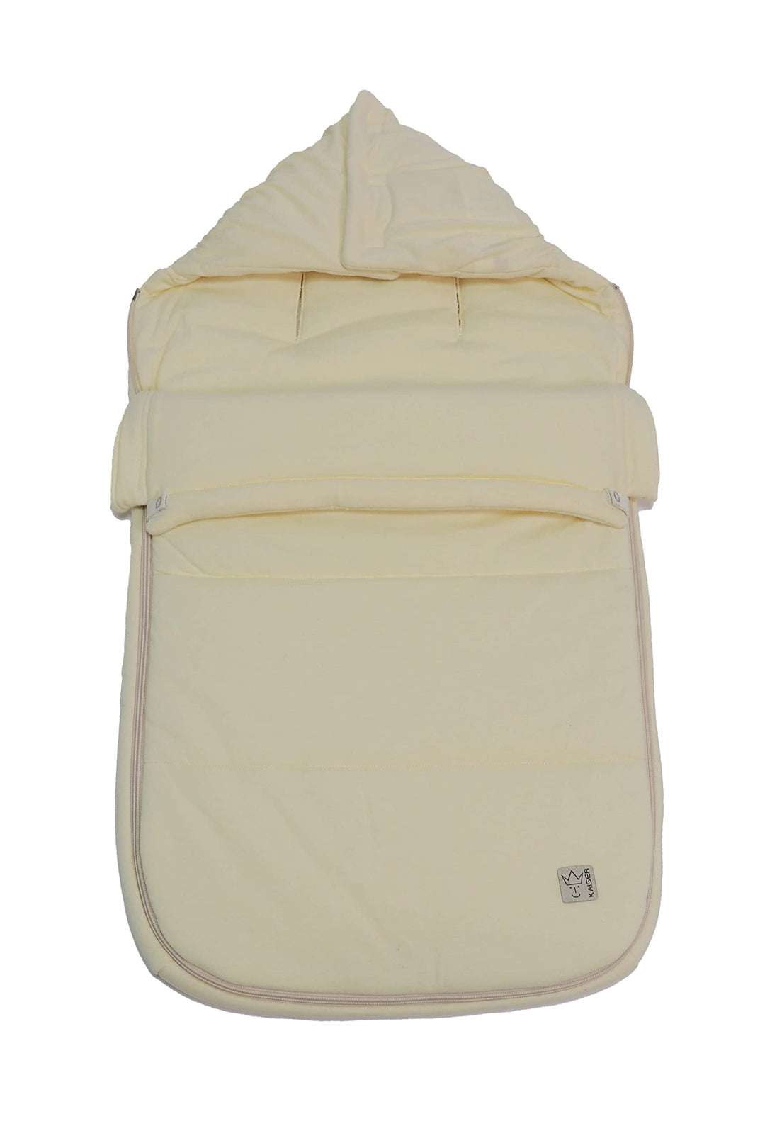 KAISER 65785301 TIFFY JERSEY Sommer Fusssack, Perfekt für warme Tage geeignet, 6-36 Monate, Fb. vani