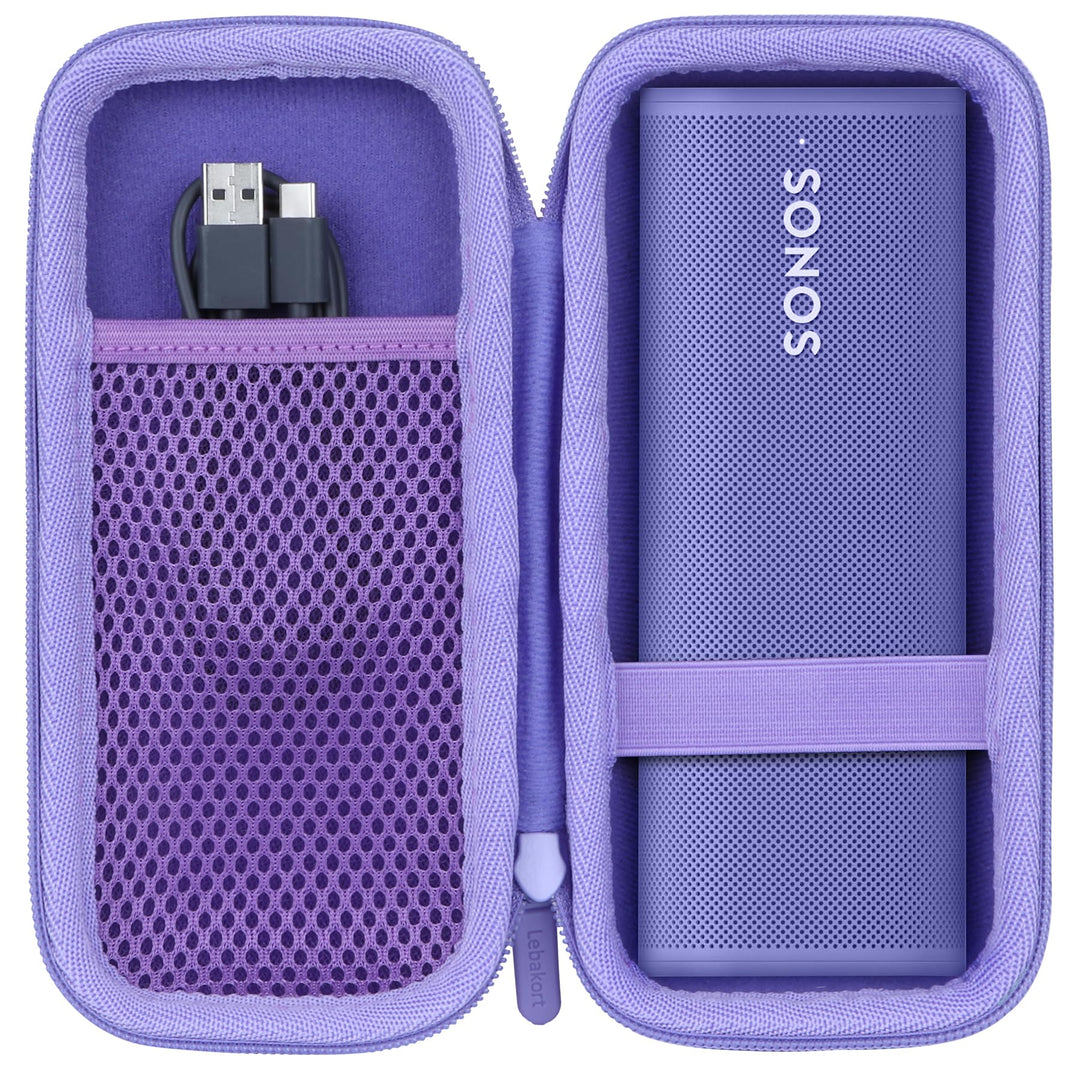 Lebakort Hart Tasche Hülle Etui für Sonos Roam/Sonos Roam 2 Tragbarer wasserdichter Bluetooth-Lautsp