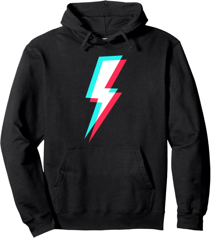 Blitz-Symbol, Power-Elektrizitäts-Bolzen-Grafik Pullover Hoodie