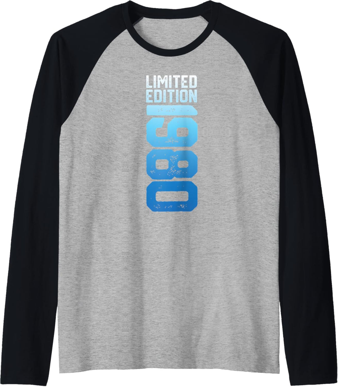 43th Birthday Man 43 Years Limited Edition 1980 Geburtstag Raglan