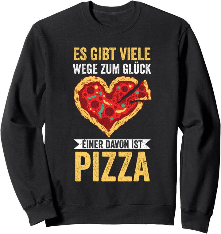 Glück Pizza Sweatshirt