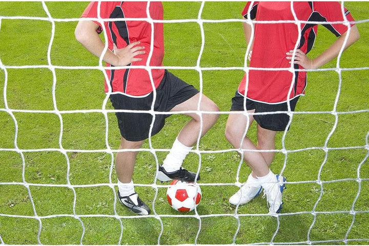 Fussballtornetze, 20,3 x 1,2 m Fussballnetz aus Polypropylenfaser, Kleiner strapazierfähiger Ersatz