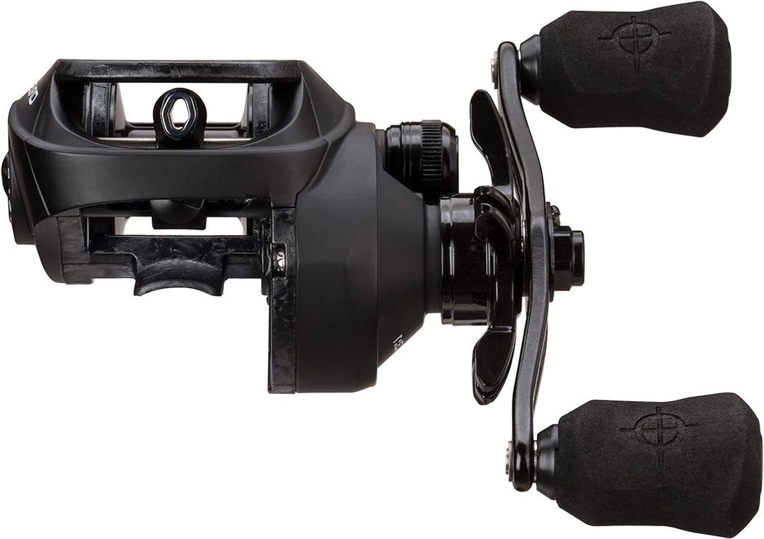 13 Fishing – Origin O1 Blackout Baitcast Rolle – 7,3:1 Übersetzung Linkshänder, Linkshänder