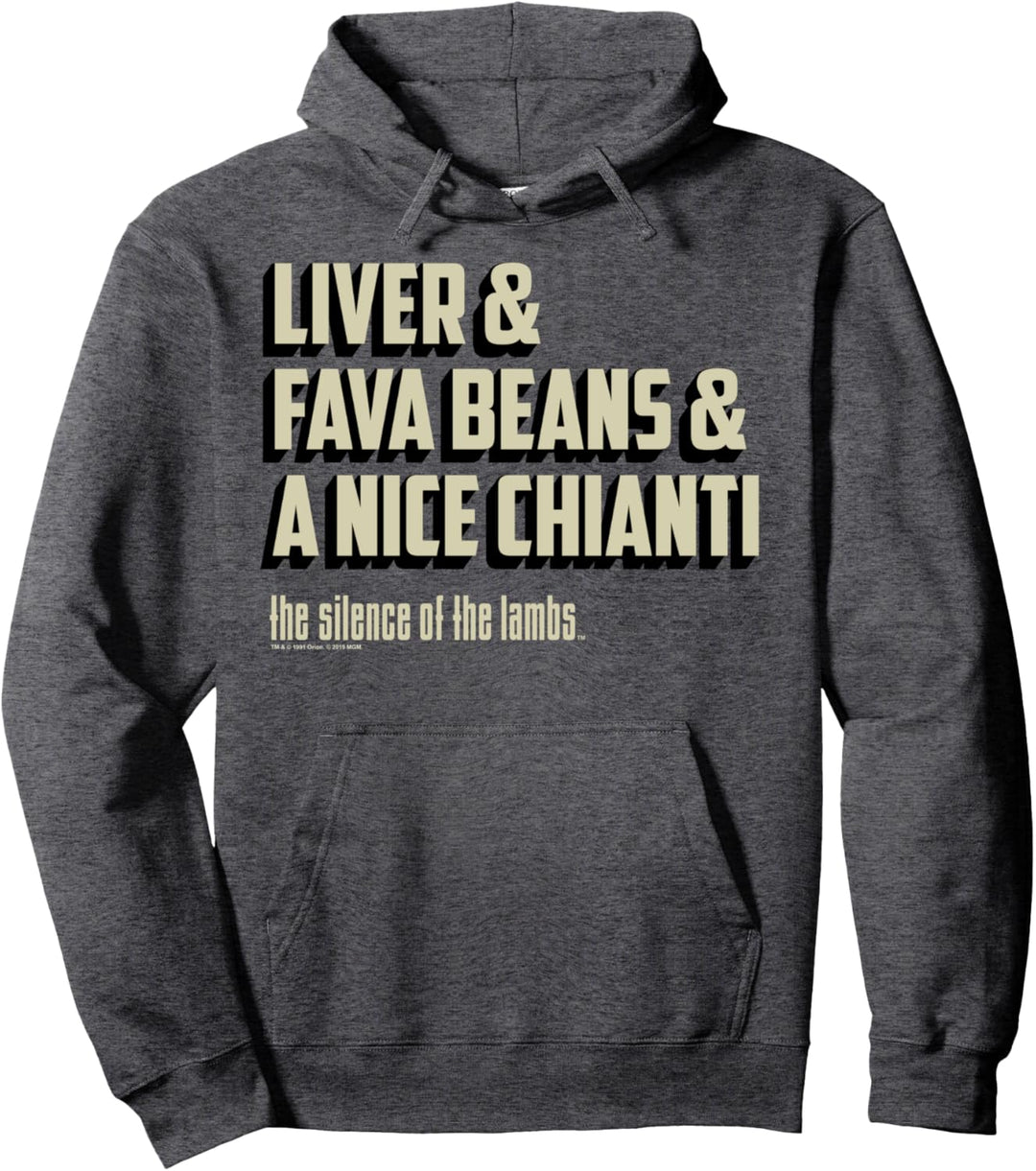 The Silence Of The Lambs Liver & Fava Beans & A Nice Chianti Pullover Hoodie