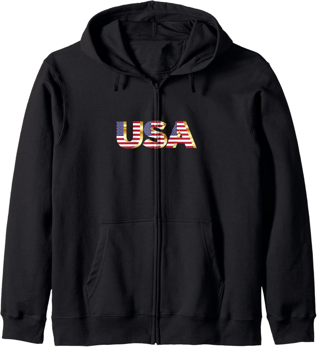 USA Flagge Amerikanisch Patriotisch Kapuzenjacke