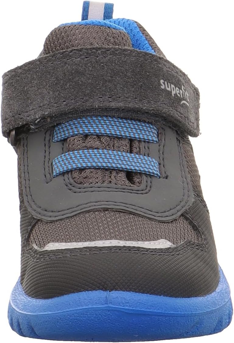 Superfit Jungen Sport7 MiniSneaker 20 EU Grau Blau 2000, 20 EU Grau Blau 2000