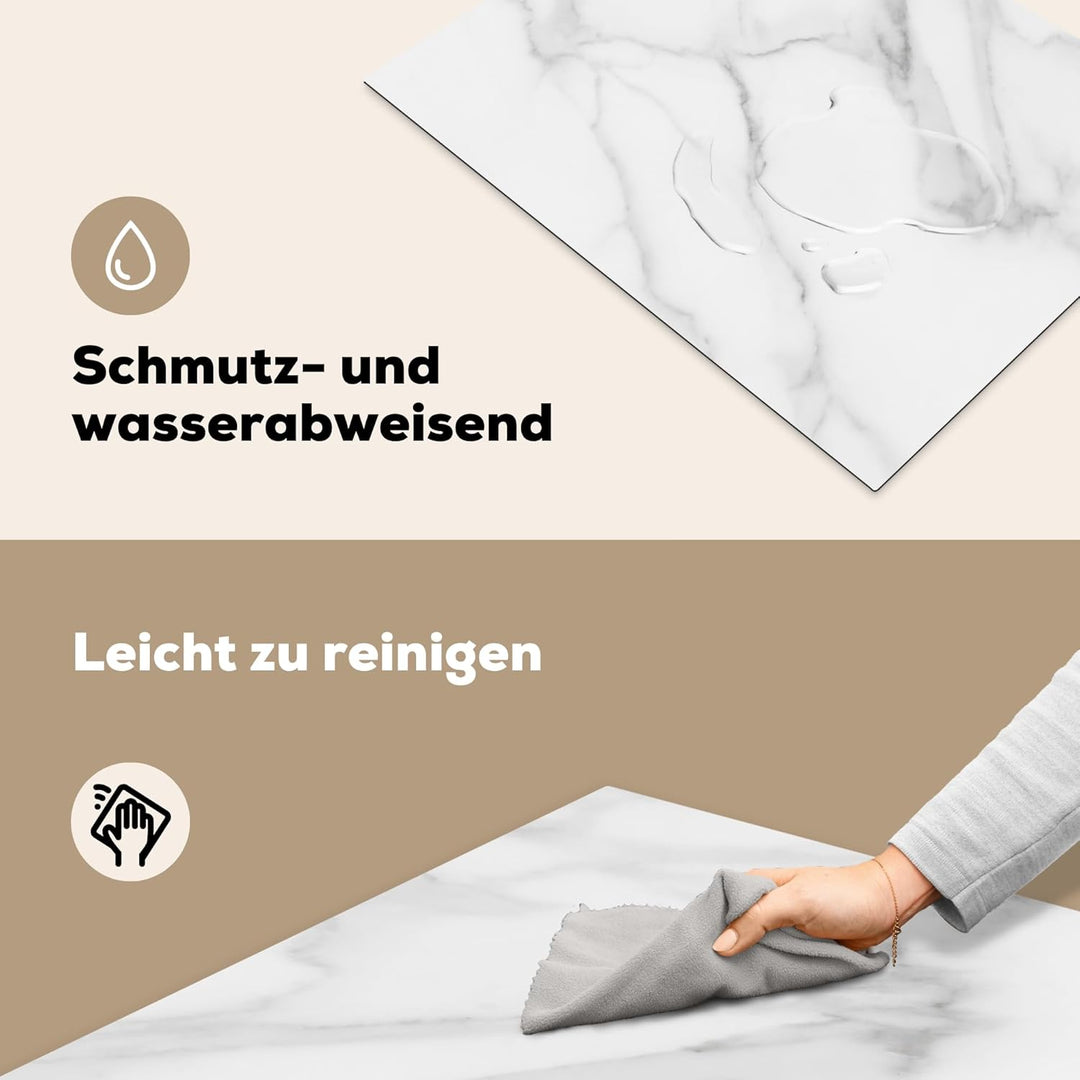 Herdabdeckplatte Einteilig Induktionsmatte Küche Abdeckung Ceranfeld Herd Abdeckplatte Deko Vinyl Ma