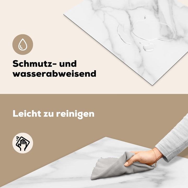 Herdabdeckplatte Einteilig Induktionsmatte Küche Abdeckung Ceranfeld Herd Abdeckplatte Deko Vinyl Ma
