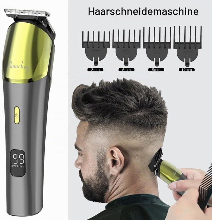11-in-1 Barttrimmer, Trimmer/Haarschneider Herren, Haarschneidemaschine, All-In-One Bartpflege Bodyg