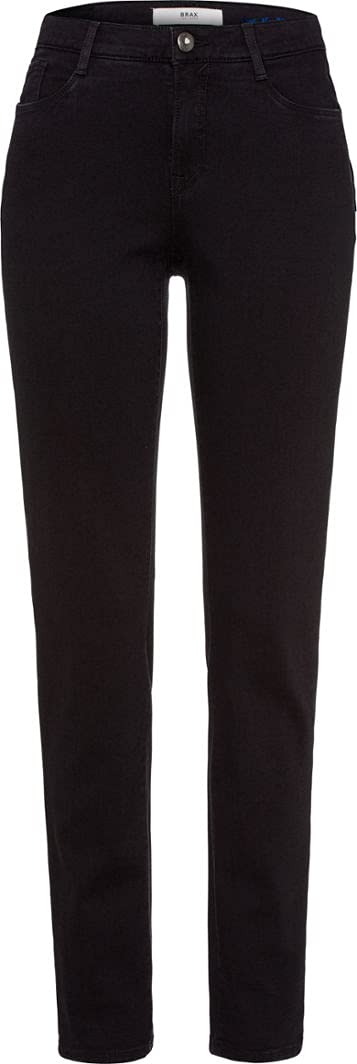 BRAX Damen Style Mary Soft Denim Stretch Jeans 26W / 30L Clean Black, 26W / 30L Clean Black