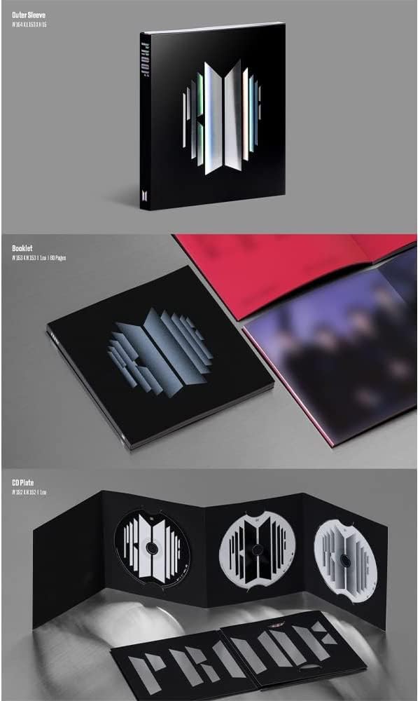 DREAMUS BTS - Proof Album Compact Edition Album + Geschenk (dekorative Aufkleber, Fotokarten)