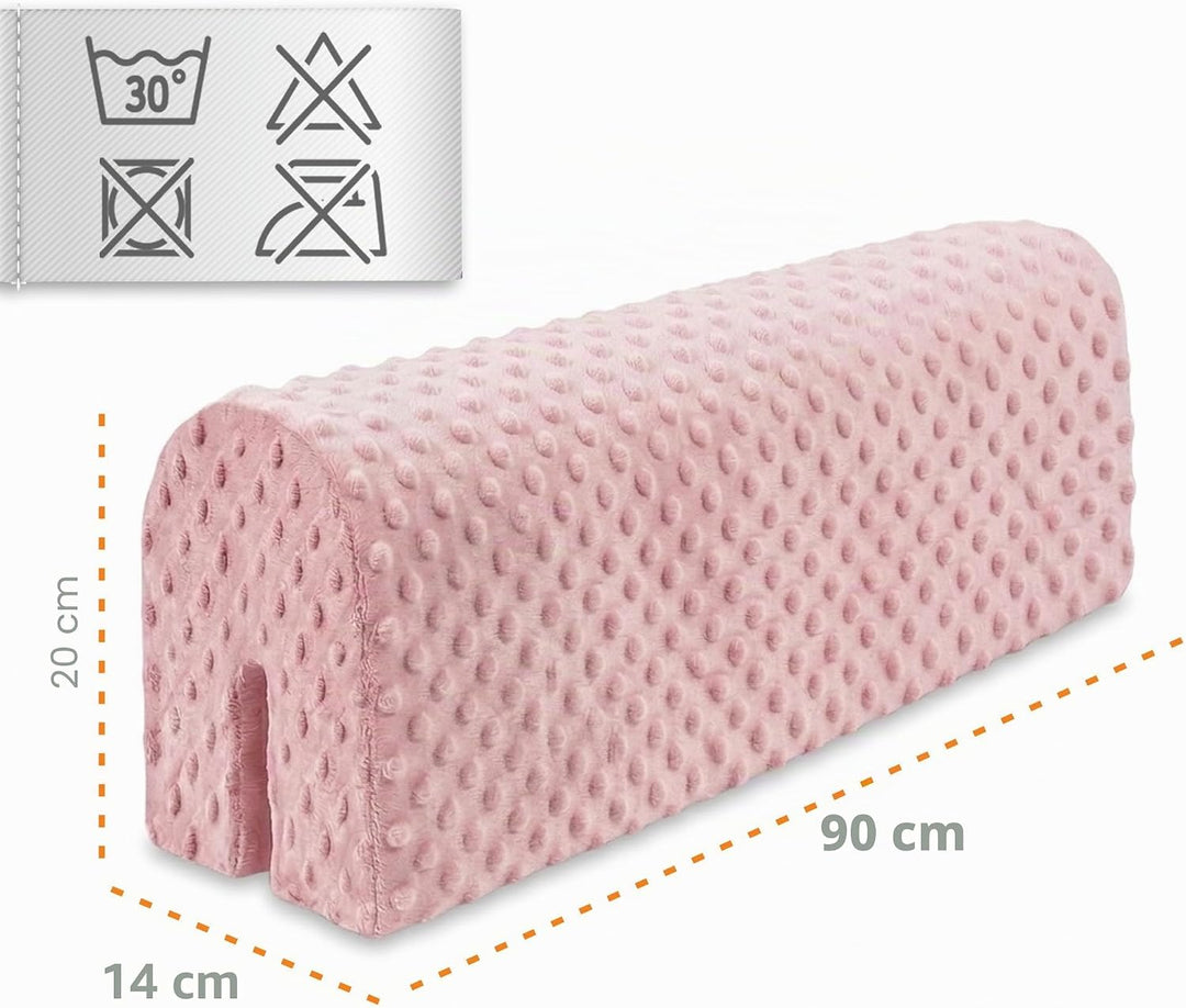 Bettkantenschutz für Kinderbetten 90 cm - Schutz für Bettrahmen Baby Bett rausfallschutz für boxspri