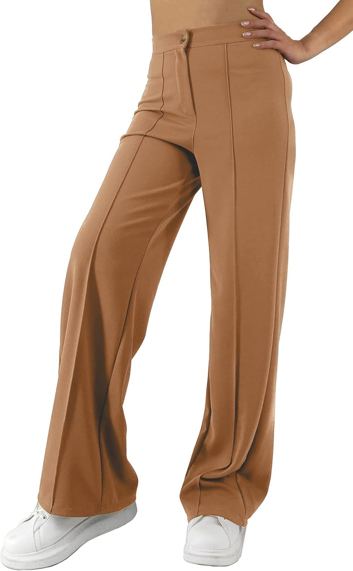 Jophy & Co. Damenhose mit weitem Bein (Artikelnr. 6554) XS Camel, S